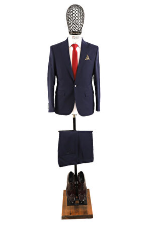 Erkek Takım Elbise Slim Fit