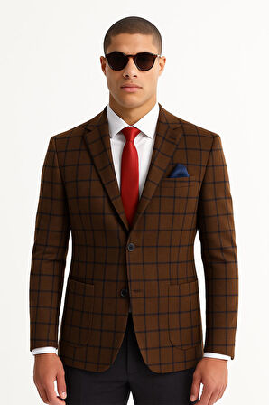 Erkek Tek Ceket Slim Fit