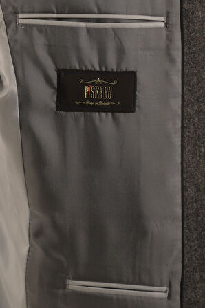 Slim Fit Erkek Tek Ceket