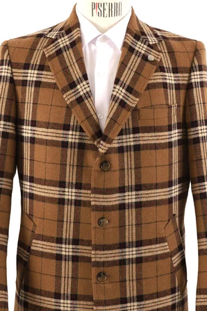 Erkek Slim Fit Kaban