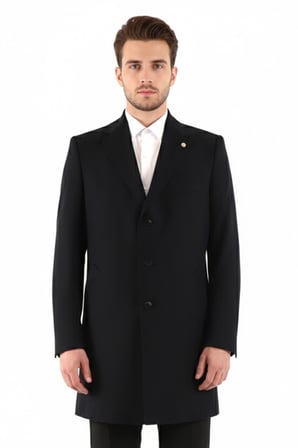 Erkek Slim Fit Kaban