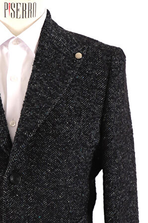 Erkek Slim Fit Kaban