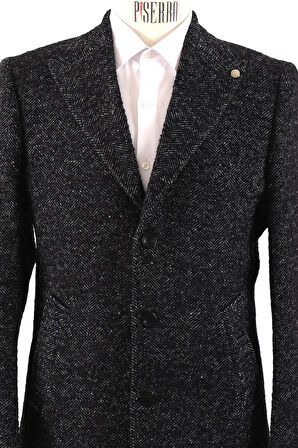 Erkek Slim Fit Kaban