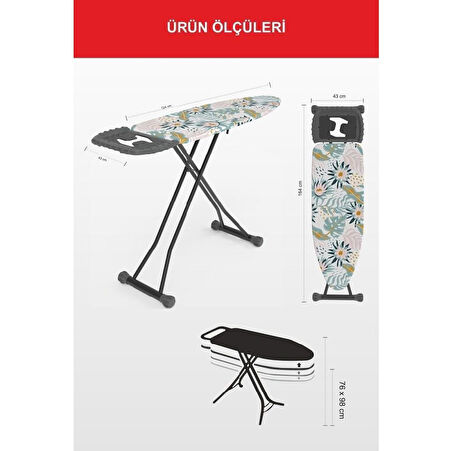 Harbinger MM144 GrandBoard Yeni Model Ütü Masası