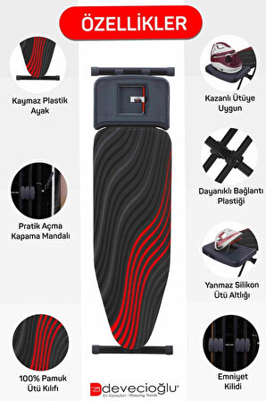 Harbinger MM162 ApexBoard Yeni Model Ütü Masası