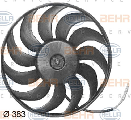 Vw Fan Motoru Sol - Sol - Bhr Cff 133 000s