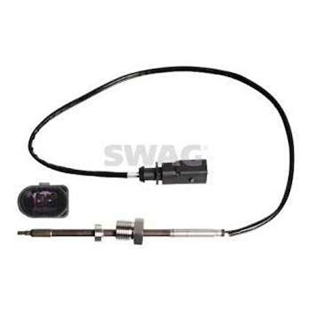 Vag Egzoz Sicaklık Sensoru Dizel Partıkul Oncesi Siyah A6 05>11 - Swag 33100244