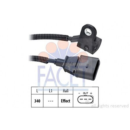 Vag Eksantrık MIL Konum Sensoru Ford Galaxy 1,9tdci 90ps 99>06 Audı A2 A3 / Seat Alhambra Altea Altea XL - Facet 9.0423