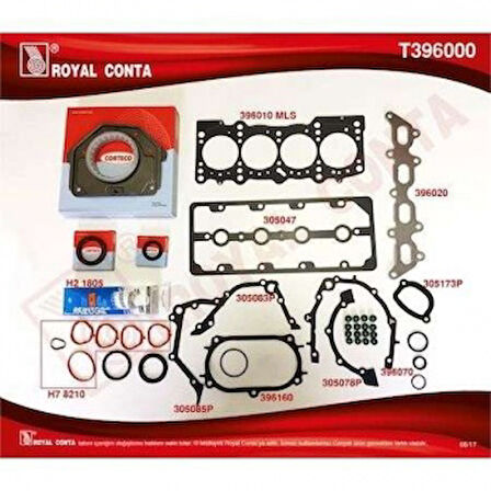 Fiat Motor Takım Conta Fiat Palıo Albea Punto Bravo Marea Stilo İdea Brava 1.2 16v 98> - Royal T396000