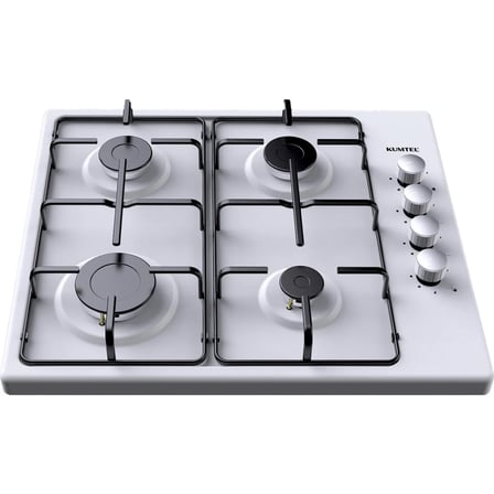 KUMTEL Emaye Set Üstü Beyaz Ocak (KO-420F)