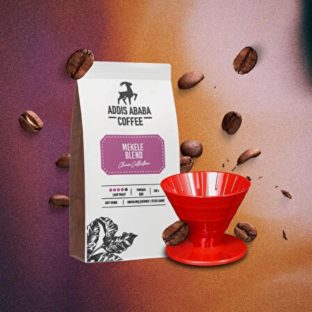 Mekele Blend Filtre Kahve 250 Gr. & V60 Dripper