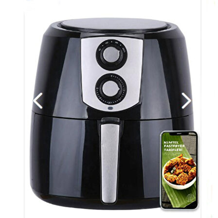 Kumtel HAF-03 Yağsız Airfryer Siyah