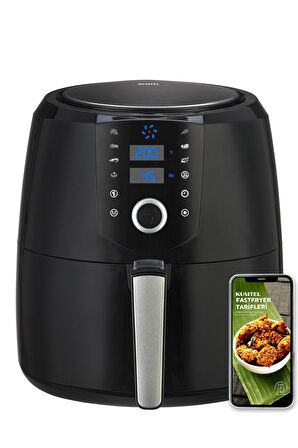 Kumtel HAF-06 8.5 lt Yağsız Airfryer Siyah