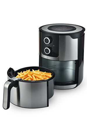 Kumtel İnox Fastfryer (Yağsız Fritöz Airfryer)