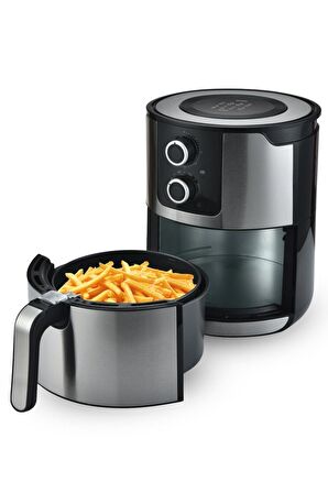 Inox Fastfryer (yağsız Fritöz Airfryer)