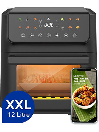 Kumtel Fastfryer XXL HAF-10 12 lt Yağsız Fritöz