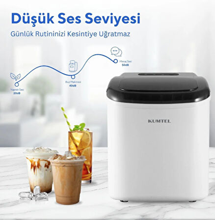 Kumtel Taşınabilir Otomatik Buz Makinesi - HIM-01