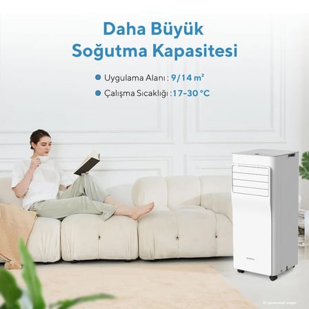 Kumtel KMPAC-7 Juniper Portatif Taşınabilir Klima