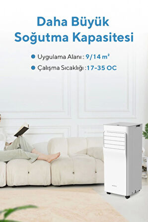 Kumtel KMPAC-7 Juniper Portatif Taşınabilir Klima