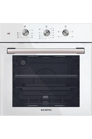 KUMTEL Beyaz Aspiratörlü Turbo Ankastre Set