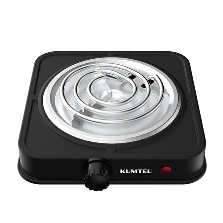 KUMTEL Spiral Hotplate Elektirikli Ocak LX-7001 tekli Termostat Kontrollü 1000 W 50-60HZ 2220-240V LÜX SERİES 5711