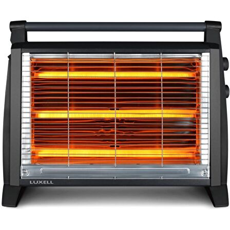 Luxell Lx-2831 1500 W Termostatlı Elektrikli Zemin Tipi Quartz Soba 12 m2