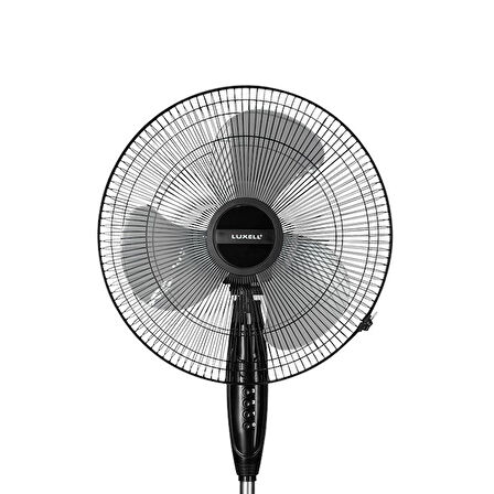 LUXELL KOZMİT SİYAH VANTİLATÖR 16" 5 PERVANE 2025