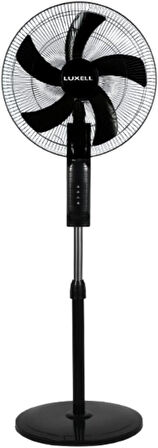 Luxell LXF-518 S Siyah Ayaklı Vantilatör Teşhir