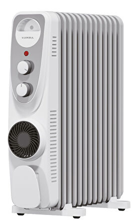 LUXELL BYZ/GRİ YAĞLI RADYATÖR 13 DİLİM