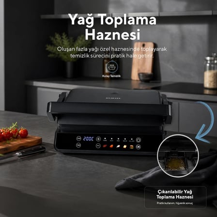 Kumtel Dijital Tost ve Izgara Makinesi 2000 W TTM-10