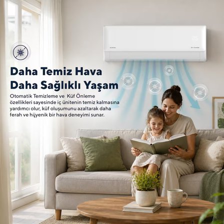 Kumtel Hinoki KMSAC-18 18.000 Btu  A++ Inverter Duvar Tipi Split Klima (Montaj Dahil)