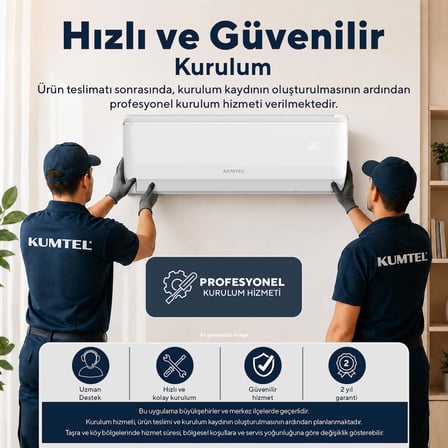 Kumtel Sugi Kmsac-18 18.000 Btu İnverter Duvar Tipi Split Klima