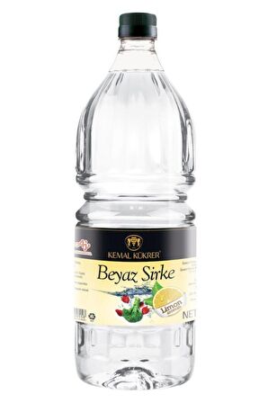 Kemal Kükrer Beyaz Sirke Limon 2 Lt
