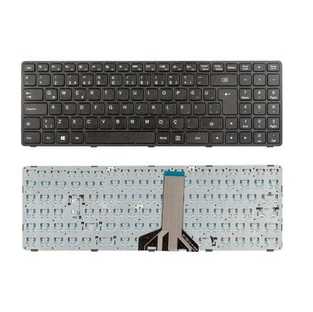 Lenovo ideaPad 100-15IBD Notebook Klavyesi - Siyah - TR 80QQ / KL0936BD