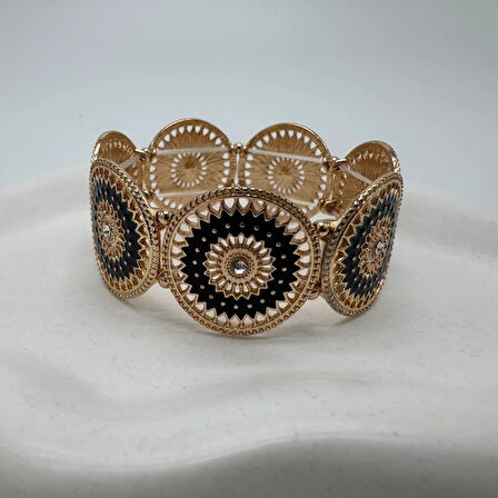 Divine Pulse Özel Seri Royal Eclipse Kelepçe Bilezik - Gold