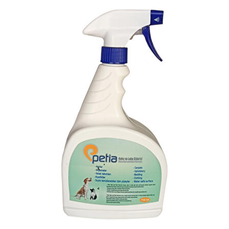 Petia Stain And Odor Remover Kedi Köpek Koku Ve Leke Giderici Sprey 750 ml