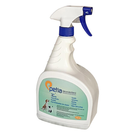 Petia Stain And Odor Remover Kedi Köpek Koku Ve Leke Giderici Sprey 750 ml