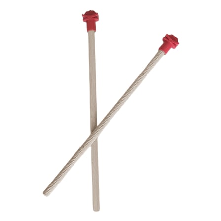Markapet Doğal Ahşap Kuş Tüneği 1.2 cm-25 cm Standart  Kırmızı (2 Adet)