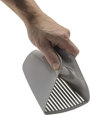 Karamel Pet Dar Aralıklı V Kedi Kumu Küreği Çeşitli Renklerde