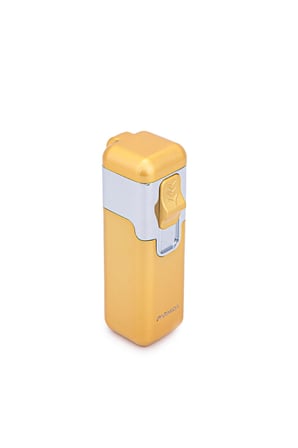 4 Torch Sarı-Gümüş Metal Puro Çakmağı - TR7222