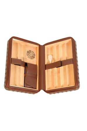 Colibri Quasar Kahverengi Puro Taşıma Çantası & Seyahat Humidoru - TR9755