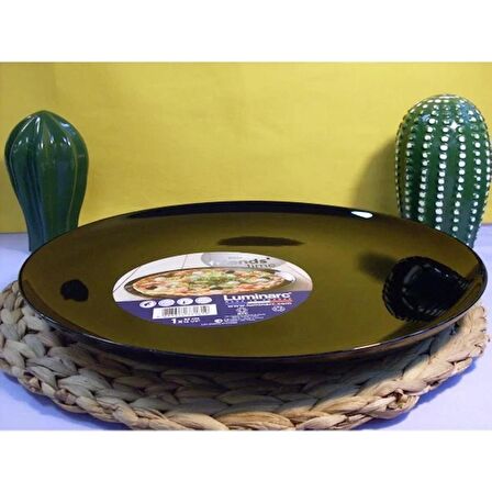 Luminarc Arcopal Siyah 32 cm Pizza Tabağı Faya Pizza