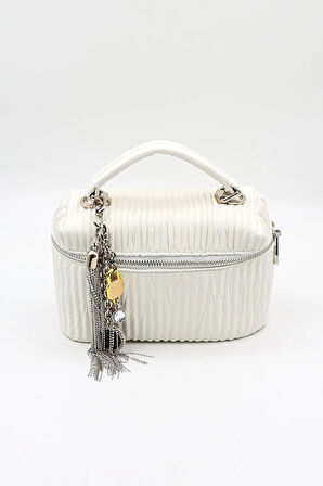 Kriste Bell Marka İthal Bayan Çanta KB963 Beyaz