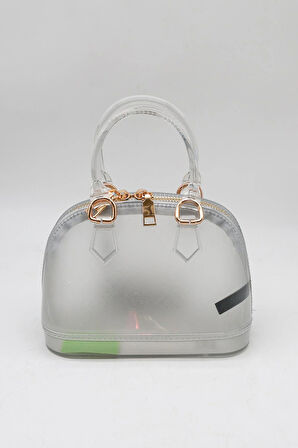 Kriste Bell Kadın Omuz Askılı Silikon Çapraz Çanta KB 996 - Gümüş