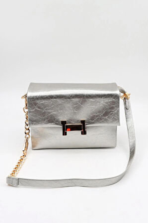 Kriste Bell Marka İthal Günlük Çapraz Çanta KB 030 - Gümüş