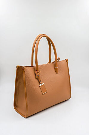 Kriste Bell İthal Kadın Omuz Çantası KB031 - Camel