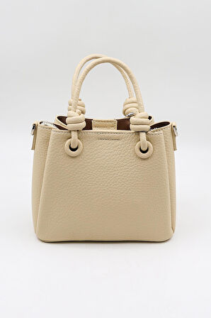 Kriste Bell İthal Kadın El ve Çapraz Çanta KB034 - Bej