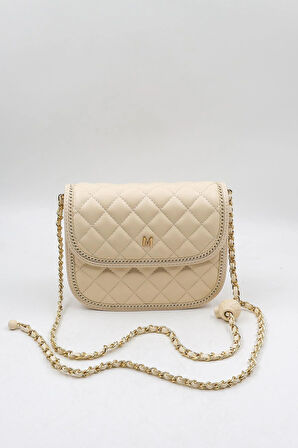 Kriste Bell İthal Kadın Çapraz Çanta KB042 - Bej