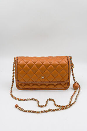 Kriste Bell İthal Kadın Çapraz Çanta KB043 - Camel