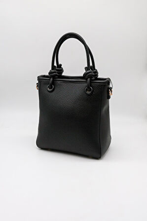 Kriste Bell İthal Kadın El ve Omuz Çantası KB045 - Siyah